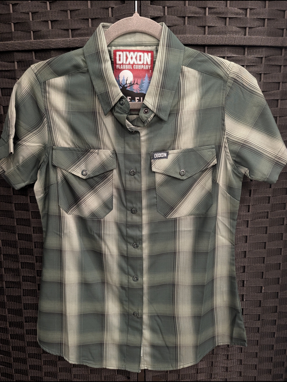 Dixxon The Elk Bamboo Short Sleeve Women's Small